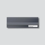 Siedle BE 611-3/1-0 AG Brief-Einwurfklappe, anthrazitgrau (210005003-00)