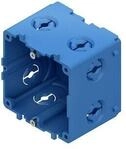 Kleinhuis KED65 Ger&auml;teeinbaudose 71x71x61 mm, PA, blau