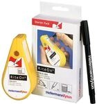 Hellermann 550-14010 Selbstlaminierende Etikette, manuelle Beschriftung, Typ 1401,