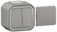 Legrand Plexo New Feuchtraum-Aufputz Multifunktionsschalter Wechselschalter 10 AX,