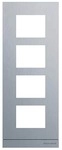 Busch-Jaeger 41394CF-A-03 Frontplatte 1/4, Aluminium (2TMA200160A0034)