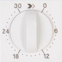 Kopp Abdeckung f&uuml;r mechanische Zeitschaltuhr, Laufzeit:30 min., HK07, Reinwei&szlig;