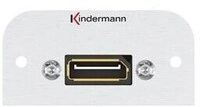 Kindermann Konnect 54 alu Anschlussblende DisplayPort, 54 x 54 mm (7441000588)