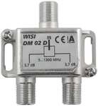 Wisi DM 02 D Verteiler, 2-fach, 3,7dB, 5...1300MHz, Klasse A /+10dB f&uuml;r...