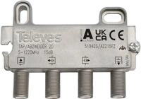 Televes 2-fach Abzweiger 5-1220 MHz AD: 15 dB (519423)