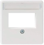 Rutenbeck 13910053 ZSt UM-MA 2 rw, Zentralst&uuml;ck f&uuml;r 2 modulare Steck&ouml;ffnungen