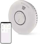EMOS TS380C-HW P56500S GoSmart Rauchmelder mit WiFi, wei&szlig; (2104103000)