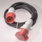Schaum H07RN-F5G2,5mm&sup2;, 32A CEE-Verl&auml;ngerung, 10m, schwarz (436101)