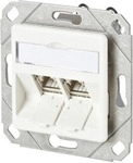 METZ CONNECT C6Amodul 2 Port 180&deg;M UPk reinwei&szlig; (130B11D21102-E)