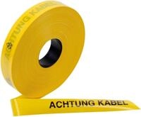 3M DE-9999-6049-0 Trassenwarnband Achtung Starkstromkabel, 0,15 mm, L&auml;nge 250 m