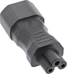 InLine Netzadapter IEC 60320 C14 / C5, 3pol. Kaltger&auml;te / Notebook (16723B)