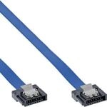 InLine SATA 6Gb/s Anschlusskabel klein, mit Sicherheitslasche, 0,3m (27703K)