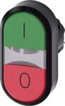 Siemens 3SU1000-3AB42-0AK0 Doppeldrucktaster, 22 mm, rund, Kunststoff, gr&uuml;n: I, rot: