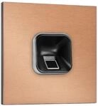 eKey sLine Fingerprintset, schwarz f&uuml;r Gira 106, bronze (204713)
