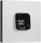 eKey sLine Fingerprintset, schwarz f&uuml;r Siedle Vario, silber-metallic (204707)