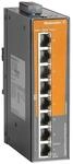 Weidm&uuml;ller IE-SW-EL08-8GTPOE Netzwerk-Switch, unmanaged PoE, Gigabit Ethernet, 8x