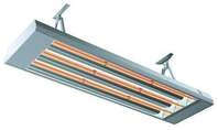 Schultze InduStrip IR-Strahler, 4500W, 400V, IP44, grau (IRIHS4500)