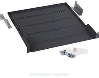 Triton RAB-UP-550-A1 19 Fachboden 1HE, 550mm, 40kg, schwarz (RAB-UP-550-A1)