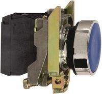 Schneider Electric XB4BA61 Drucktaster, blau, 22 mm