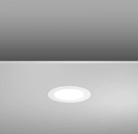 RZB Toledo Flat Round A+ Einbau-Downlight, LED, 9W, IP 40, wei&szlig; (901452.002.1)