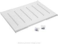 Triton RAC-UP-850-H4 19 Schwerlast-Fachboden, 1HE, 850mm, 150kg, grau...