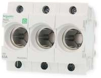 Schneider Electric R9J02363 Neozed Sicherungssockel D02, 3-Polig, 63A, 400V,