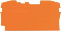 Wago 2006-1292 Abschluss- und Zwischenplatte, 1 mm, orange