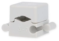 OBO Bettermann Reihen-Druck-Schelle, lichtgrau 2037 3-7 LGR (2250071)