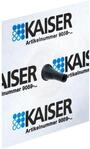 Kaiser 9059-46 Luftdichtungsmanschetten f&uuml;r Leitungen