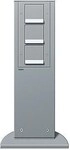 Gira 134126 Energies&auml;ule H&ouml;he 491 mm, 3 SCHUKO-Steckdosen mit integriertem