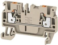 Weidm&uuml;ller A2C 2,5 Durchgangsklemmen, 2-Leiter, beige (1521850000)