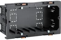Hager G2860 Ger&auml;teeinbaudose 2-fach Energie f&uuml;r BR Frontrastend f&uuml;r