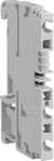 Hager KYA02LH3 Durchgangsklemme 2,5mm&sup2;-Phase, 800V/24A, 3 Anschl&uuml;sse,...