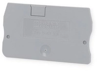 Phoenix Contact D-ST 2,5 Abschlussdeckel f&uuml;r Reihenklemmen, 48,6x2,2x29,1 mm, grau