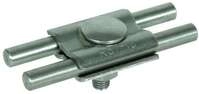 Dehn Parallelverbinder F&uuml;r gleiche Durchmesser mit einer Schraube PV 7.10 FRM10X35