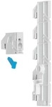 Hager K96ESA1 Einspeiseadapter, universZ, 1-25mm&sup2;, mit Klemme 1-polig, f&uuml;r SaS
