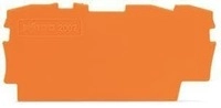 Wago 2002-1392 Abschluss- und Zwischenplatte orange