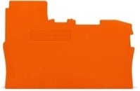 Wago 2002-7192 Abschluss- und Zwischenplatte, 0,8 mm, orange