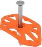 OBO Bettermann 2023 50 Nagel-Fix 2.0 43,8 x 23,5 x 7 Polypropylen orange (2222850)