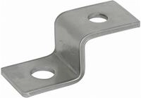 Dehn Endst&uuml;ck in Z-Form, Edelstahl, &Oslash;10,5/12,5mm (390499)