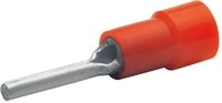 Klauke 705 Stiftkabelschuhe isoliert, 0,5-1 mm&sup2;, rot, 100 Stck.