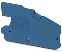 Phoenix Contact D-PTN 4 Deckel f&uuml;r Reihenklemmen, 66,2x2,2x38,6 mm, blau
