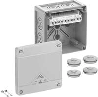 Spelsberg Abox Pro 060-6&sup2; Abzweigkasten, IP66/IP67/IP69, 127x127x75mm, grau