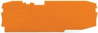 Wago 2006-1692 TOPJOB S Abschluss- und Zwischenplatte, 1 mm dick, orange (Inhalt: 25