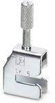 Phoenix Contact Schirmanschlussklemme - SK 5, silber (3025338)