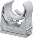 OBO Bettermann M-Quick 18-22LGR Multi-Quick-Schelle, 18,5-22,5mm PA, grau (2153114)