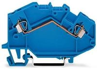 Wago 780-604 2-Leiter-Durchgangsklemme, 2,5 mm&sup2;, blau