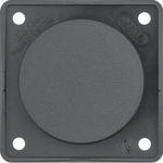 Berker 945162505 Blindverschluss, Integro Design Flow, anthrazit matt