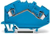 Wago 781-604 2-Leiter-Durchgangsklemme, 4 mm&sup2;, blau
