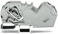 Wago 785-601 2-Leiter-Durchgangsklemme, 35 mm&sup2;, mit integrierter Abschlussplatte,